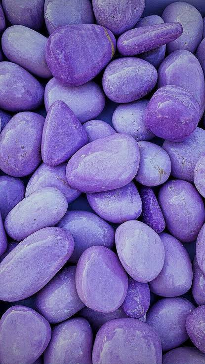 The purple pebble 